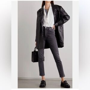 Citizens of Humanity ‘Olivia’ high rise, ankle Jeans in washed charcoal, size 30